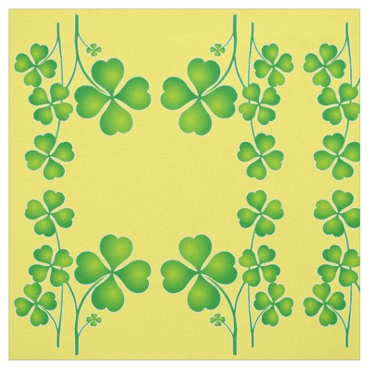 St. Patrick's Day Clover en je ideeën Stof (Swatch)