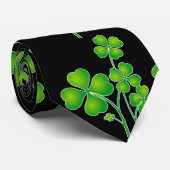 St. Patrick's Day Clover en je ideeën Stropdas (Opgerold)