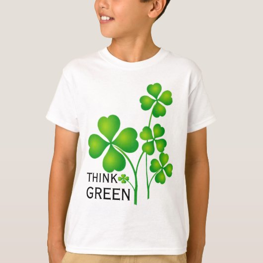 St. Patrick's Day Clover en je ideeën T-shirt (Voorkant)
