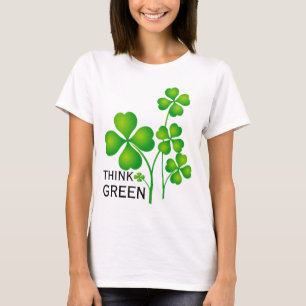 St. Patrick's Day Clover en je ideeën T-shirt