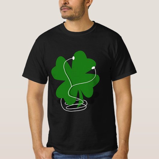 St. Patrick's Day Clover - iRish Clover T-shirt (Voorkant)