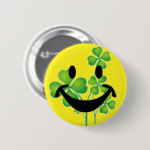 St. Patrick's Day Clover je ideeën Ronde Button 5,7 Cm (Voorkant /achterkant)
