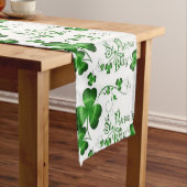 St. Patricks Day Clover Korte Tafelloper (Voorbeeld)