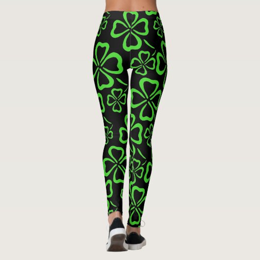 St. Patrick's Day Clover-Leggings Leggings (Achterkant)