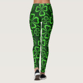 St. Patrick's Day Clover-Leggings Leggings (Achterkant)
