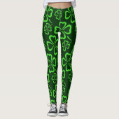 St. Patrick's Day Clover-Leggings Leggings (Voorkant)