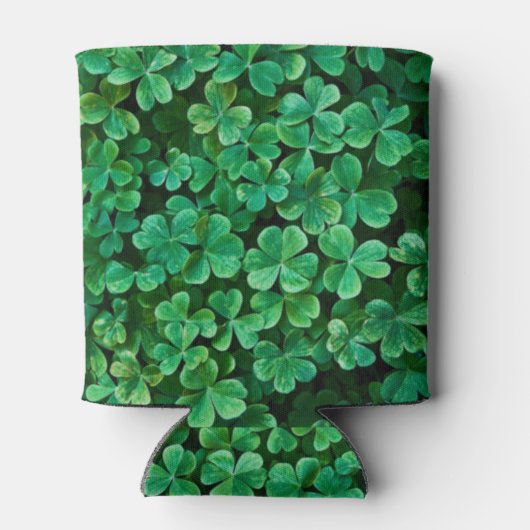 St. Patrick's Day Clover patch Blikjeskoeler (Achterkant)