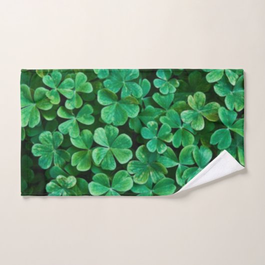 St. Patrick's Day Clover patch Handdoek (Handdoek)