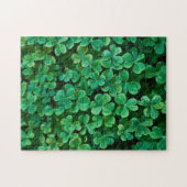 St. Patrick's Day Clover patch Legpuzzel (Horizontaal)