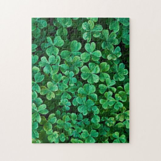 St. Patrick's Day Clover patch Legpuzzel (Verticaal)