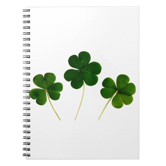 st patricks day clover shamrock notitieboek (Voorkant)