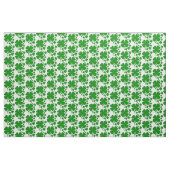 St Patricks Day Clover Shamrock Pattern Design Stof (Yard (91,4 cm))