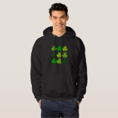 St. Patrick's Day Clover Shamrock T-Shirts Patty's (Voorkant volledig)