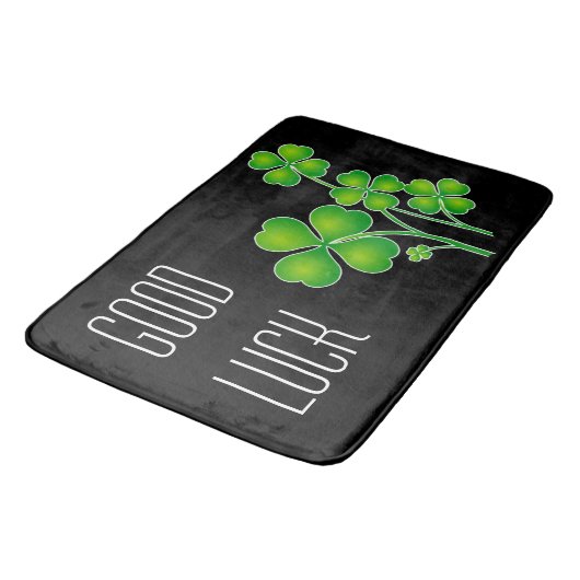 St. Patrick's Day Clover / Shamrocks + je ideeën Badmat (Gekanteld)