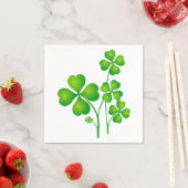 St. Patrick's Day Clover / Shamrocks + je ideeën Servetten (Insitu)