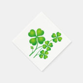 St. Patrick's Day Clover / Shamrocks + je ideeën Servetten (Hoek)