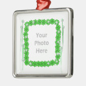 St. Patricks Day Clover Stars (foto lijst) Metalen Ornament (Links)