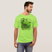 St Patrick's Day Clover T-shirt (Voorkant volledig)