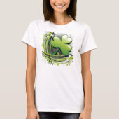 St Patrick's Day Clover T-shirt (Voorkant)
