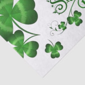 St Patricks Day Clover Tissuepapier (Detail)