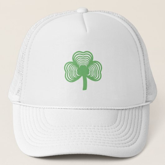 St. Patrick's Day Clover Trucker Pet (Voorkant)