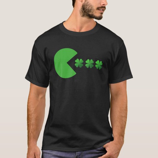 St. Patricks Day Clovers Funny Boys Girls Kinder S T-shirt (Voorkant)