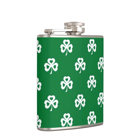 St. Patrick's Day Clovers Heupfles (Rechts)