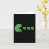 St Patricks Day Clovers Leuke Jongens Meisjes Kind Kaart (Gele Bloem)