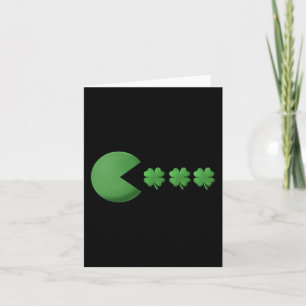 St Patricks Day Clovers Leuke Jongens Meisjes Kind Kaart