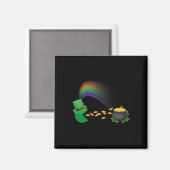 St Patricks Day Clovers Leuke Jongens Meisjes Kind Magneet (Voorkant / Achterkant)
