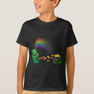 St Patricks Day Clovers Leuke Jongens Meisjes Kind T-shirt