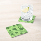 St. Patrick's Day Clovers Paper Onderzetters (Insitu)