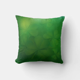 St. Patrick's Day - Clovers Pillow Kussen