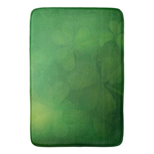 St. Patrick's Day - Clovers/Shamrocks Badmat (Voorkant Verticaal)