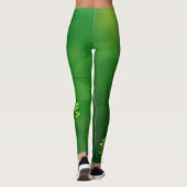 St Patrick's Day - Clovers/Shamrocks Leggings (Achterkant)