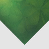 St Patrick's Day - Clovers/Shamrocks Tissuepapier (Detail)