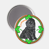 St. Patrick's Day Cockapoo Magneet (Voorkant / Achterkant)
