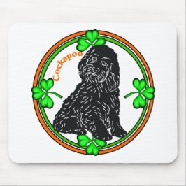 St. Patrick's Day Cockapoo Muismat