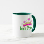 St Patricks day Coffee Mok Irish Princess (Voorkant rechts)
