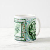 St. Patrick's Day Coffee Mok v. 3. (Voorkant rechts)