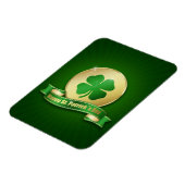 St. Patrick's Day Coin Shamrock Magneet (Linkerzijde)
