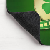 St. Patrick's Day Coin Shamrock Muismat (Hoek)