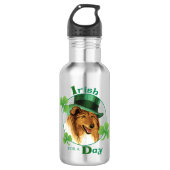 St. Patrick's Day Collie Waterfles (Voorkant)