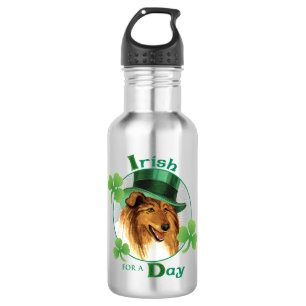 St. Patrick's Day Collie Waterfles