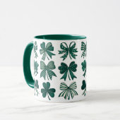 St. Patrick's Day Coquette Strikers Klaveren Mok (Voorkant links)