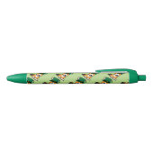 St. Patrick's Day Corgi Leprechaun Dog Puppy Doggy Zwarte Inkt Pen (Bovenkant)