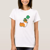 St Patricks Day Corgi Shirt (Voorkant)