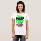 St. Patrick's Day Corned Beef Koolliefhebber Paddy T-shirt (Voorkant volledig)