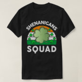 St Patricks Day Costume Mannen Vrouwen Iers Shenan T-shirt (Design voorkant)