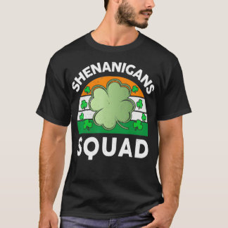 St Patricks Day Costume Mannen Vrouwen Iers Shenan T-shirt